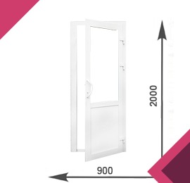 Входная дверь одностворчатая 900x2000