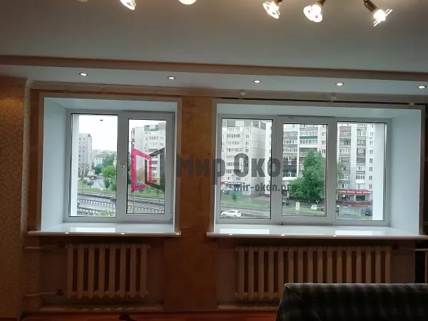 Окна "под ключ" с подоконниками DANKE Окна "под ключ" с подоконниками DANKE