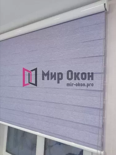Рулонная штора день-ночь на проем Рулонная штора день-ночь на проем