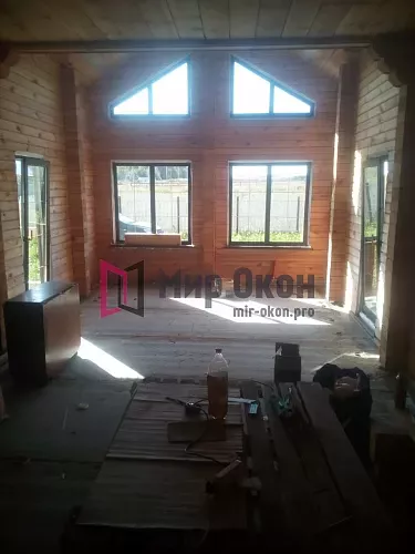 Пластиковое окно в деревянный дом Пластиковое окно в деревянный дом