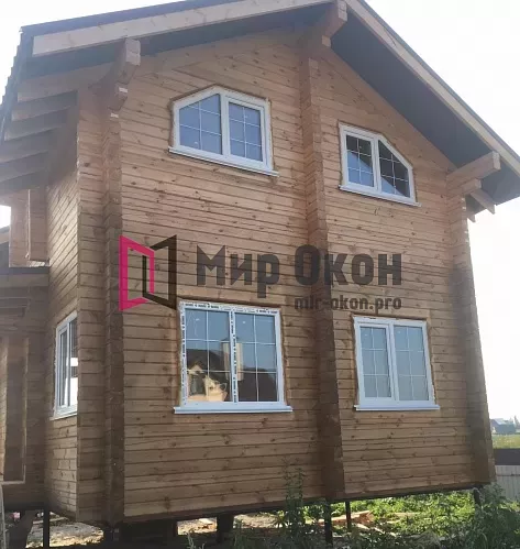 Энергосберегающие окна РЕХАУ с раскладкой в стеклопакете Энергосберегающие окна РЕХАУ с раскладкой в стеклопакете
